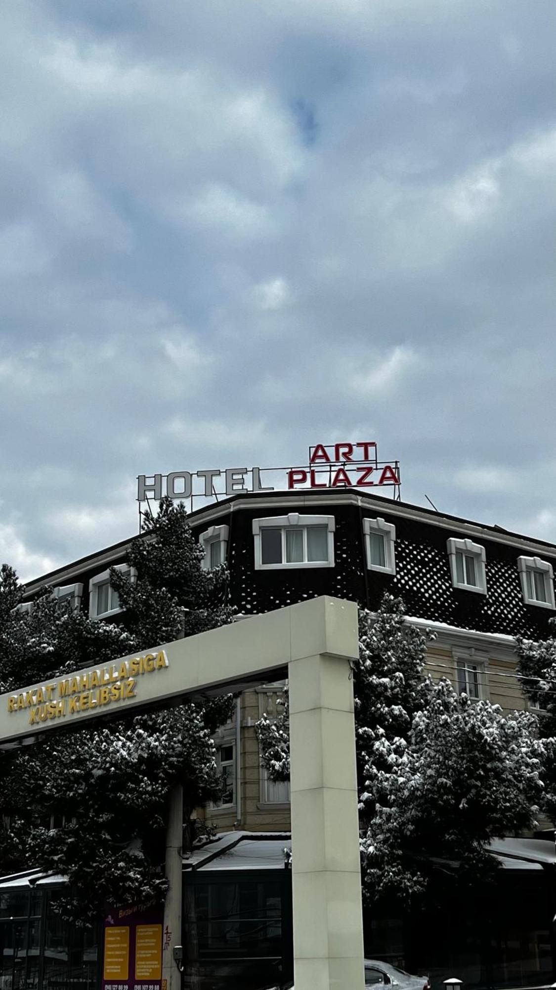 Art Plaza Hotel Taschkent Exterior foto